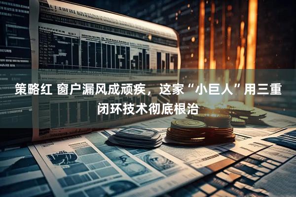 策略红 窗户漏风成顽疾，这家“小巨人”用三重闭环技术彻底根治