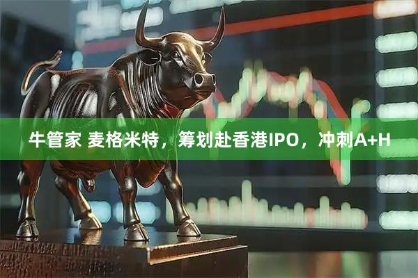 牛管家 麦格米特，筹划赴香港IPO，冲刺A+H